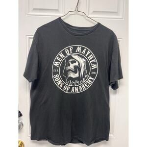 Men Of Mayhem Sons Of Anarchy T-Shirt Size Extra Large AAA3374